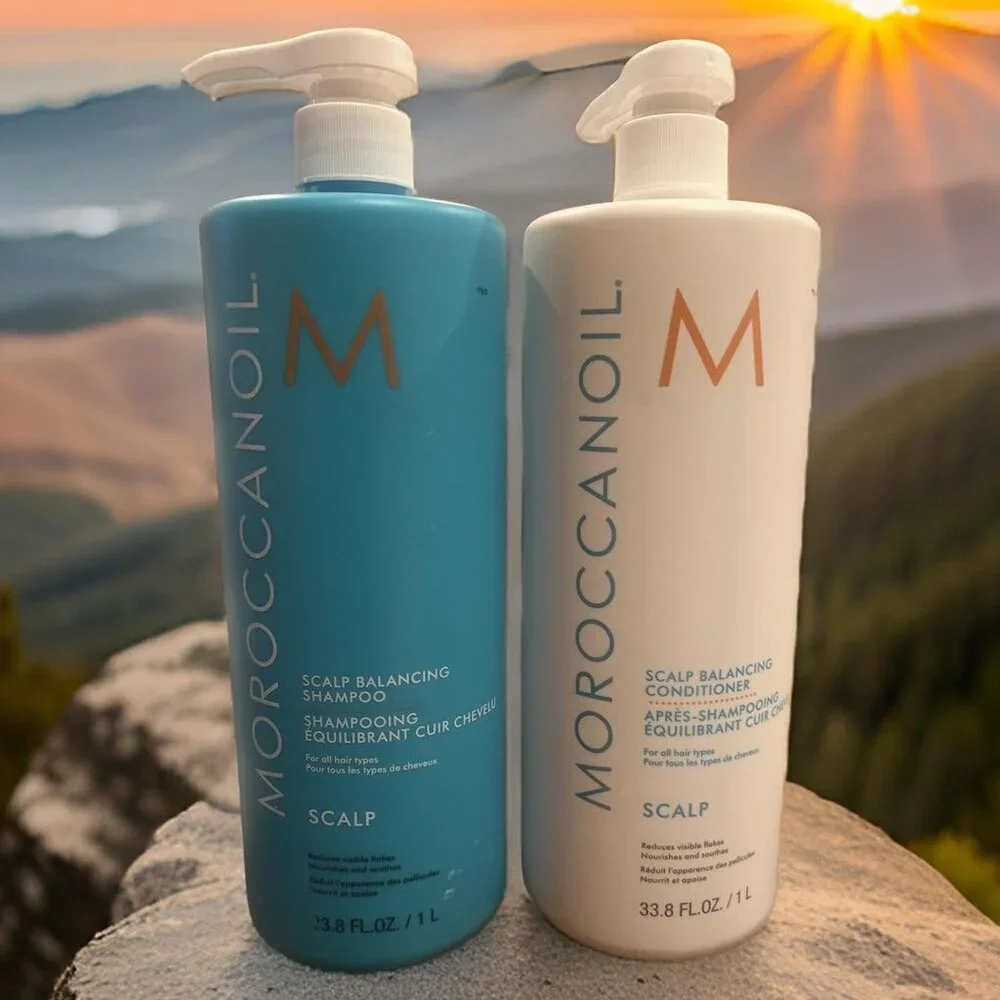 Moroccanoil Scalp Balancing Shampoo and Conditioner 33.8  oz